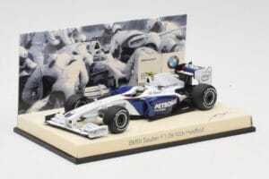BMW Sauber F1.09 #6 N. Heidfeld F1 2009 v2 Minichamps 1:43 80422155795 Métal Moulé — image 2 sur 5