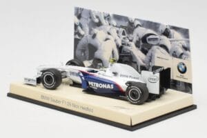 BMW Sauber F1.09 #6 N. Heidfeld F1 2009 v2 Minichamps 1:43 80422155795 Métal Moulé — image 3 sur 5