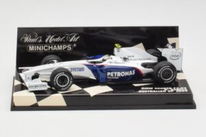 BMW Sauber F1.09 #5 R. Kubica Australian GP 2009 Minichamps 1:43 400090005 Métal Moulé