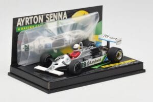 Brabham BMW BT52B A. Senna Test Car Paul Ricard 14 November 1983 Minichamps 1:43 540834399 Métal Moulé — image 2 sur 5