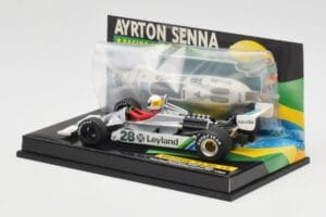 Brabham BMW BT52B A. Senna Test Car Paul Ricard 14 November 1983 Minichamps 1:43 540834399 Métal Moulé — image 3 sur 5