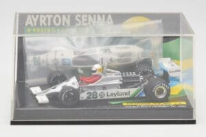 Brabham BMW BT52B A. Senna Test Car Paul Ricard 14 November 1983 Minichamps 1:43 540834399 Métal Moulé — image 5 sur 5