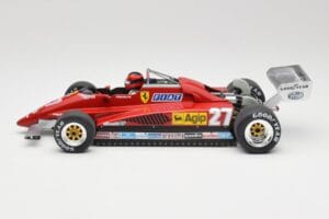 Ferrari 126C2 #27 G. Villeneuve GP Belgium 1982 MCG 1:18 MCG18629F Métal Moulé — image 3 sur 6