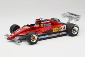 Ferrari 126C2 #27 G. Villeneuve GP Belgium 1982 MCG 1:18 MCG18629F Métal Moulé
