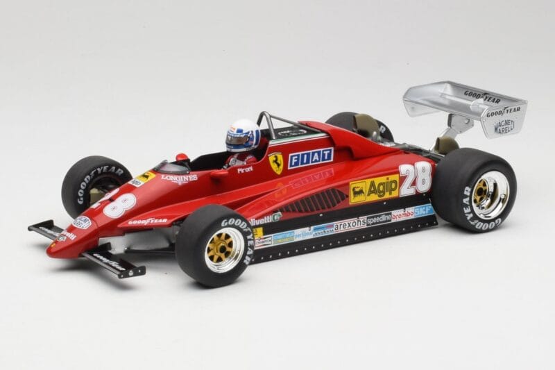 Ferrari 126C2 #28 D. Pironi GP Monaco 1982 MCG 1:18 MCG18628F Métal Moulé