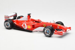 Ferrari F2003-GA F1 Constructors World Champions 2003 Hot Wheels 1:18 G3764 Métal Moulé — image 4 sur 7