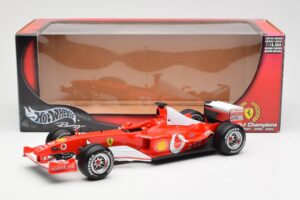 Ferrari F2003-GA F1 Constructors World Champions 2003 Hot Wheels 1:18 G3764 Métal Moulé — image 7 sur 7