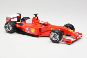 Ferrari F2001 #1 M. Schumacher F1 World Champion 2001 Rouge Hot Wheels 1:18 50202 Métal Moulé — image 4 sur 6