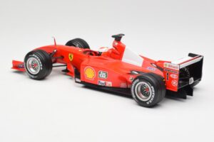 Ferrari F2001 #1 M. Schumacher F1 World Champion 2001 Rouge Hot Wheels 1:18 50202 Métal Moulé — image 5 sur 6