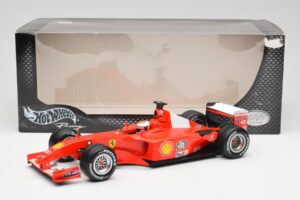 Ferrari F2001 #1 M. Schumacher F1 World Champion 2001 Rouge Hot Wheels 1:18 50202 Métal Moulé — image 6 sur 6