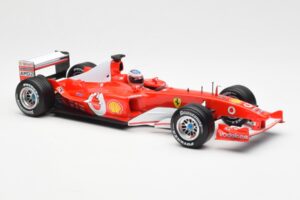 Ferrari F2003-GA #2 R. Barrichello F1 2003 Hot Wheels 1:18 B1024 Métal Moulé — image 4 sur 6