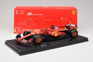 Ferrari SF-24 #16 C. Leclerc Emilia Romagna Grand Prix 2024 Bburago 1:18 18-16821-L-IMOLA-SHOWCASE Métal Moulé — image 7 sur 7