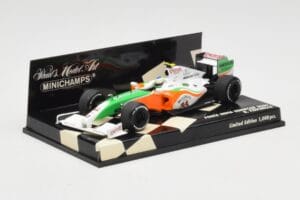 Force India Mercedes VJM02 #21 G. Fisichella Showcar 2009 Minichamps 1:43 400090091 Métal Moulé — image 2 sur 5
