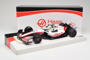 Haas VF-22 #47 M. Schumacher Bahrain GP 2022 Minichamps 1:18 147220147 Métal Moulé — image 7 sur 7