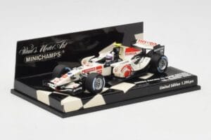 Honda RA106 A. Davidson Test Driver F1 2006 Minichamps 1:43 400060036 Métal Moulé — image 2 sur 5