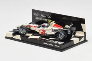 Honda RA106 A. Davidson Test Driver F1 2006 Minichamps 1:43 400060036 Métal Moulé — image 3 sur 5