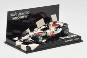 Honda RA106 #12 J. Button Hungarian GP Winner F1 2006 Minichamps 1:43 400060112 Métal Moulé — image 2 sur 5