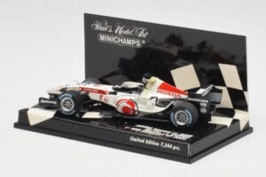 Honda RA106 #12 J. Button Hungarian GP Winner F1 2006 Minichamps 1:43 400060112 Métal Moulé — image 3 sur 5