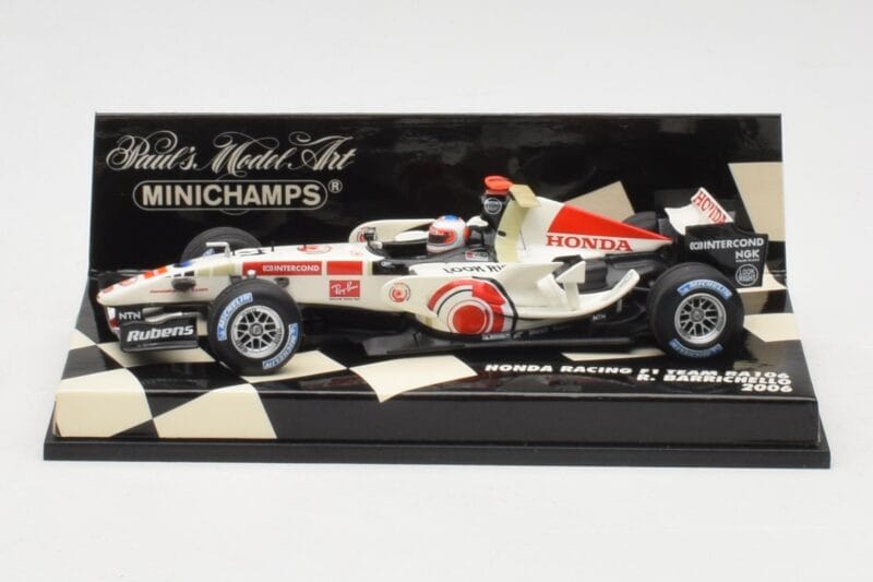 Honda RA106 #11 R. Barrichello F1 2006 Minichamps 1:43 400060011 Métal Moulé