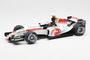 Honda RA106 Honda Racing Team R. Barrichello F1 Showcar 2006 Minichamps 1:18 08MF1-06B-CRB18 Métal Moulé