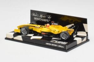 Jordan EJ13 B. Wirdheim F1 Test 2003 Minichamps 1:43 400030136 Métal Moulé — image 2 sur 5