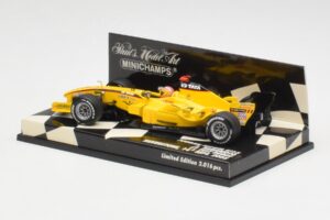 Jordan EJ15 S. Yamamoto F1 Silverstone Test 2005 Minichamps 1:43 400050239 Métal Moulé — image 2 sur 6