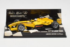 Jordan Ford EJ13 S. Motoyama Suzuka Test 2003 Minichamps 1:43 400030036 Métal Moulé