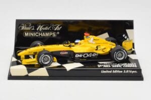 Jordan Ford EJ14 N. Mansell Regent Street Parade 2004 Minichamps 1:43 400040095 Métal Moulé
