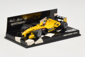 Jordan EJ14 Ford #18 N. Heidfeld Jordan Ford F1 Team Showcar 2004 Minichamps 1:43 400040088 Métal Moulé — image 2 sur 5