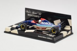 Jordan Hart 192 #32 S. Modena Race Car 1992 Minichamps 1:43 400920032 Métal Moulé — image 3 sur 5