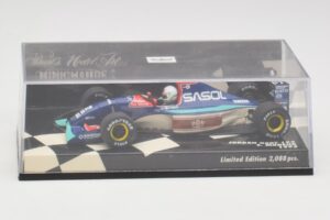 Jordan Hart 192 #32 S. Modena Race Car 1992 Minichamps 1:43 400920032 Métal Moulé — image 5 sur 5