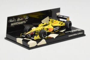 Jordan Honda EJ11 #7 H-H. Frentzen F1 2001 Minichamps 1:43 400010011 Métal Moulé — image 2 sur 5