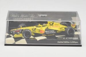 Jordan Honda EJ11 #7 H-H. Frentzen F1 2001 Minichamps 1:43 400010011 Métal Moulé — image 5 sur 5