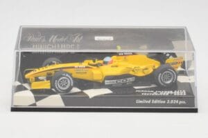 Jordan EJ15 Toyota R. Doornbos Test Driver F1 2005 Minichamps 1:43 400050039 Métal Moulé — image 5 sur 5
