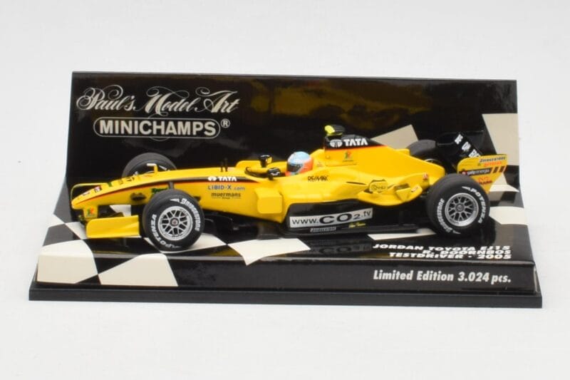 Jordan EJ15 Toyota R. Doornbos Test Driver F1 2005 Minichamps 1:43 400050039 Métal Moulé