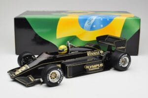 Lotus Renault 97T John Player Special #12 A. Senna Portuguese GP 1985 1st Victory Minichamps 1:12 540851292 Métal Moulé — image 8 sur 8