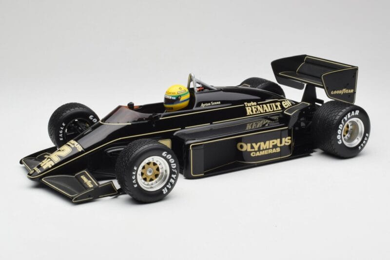 Lotus Renault 97T John Player Special #12 A. Senna Portuguese GP 1985 1st Victory Minichamps 1:12 540851292 Métal Moulé