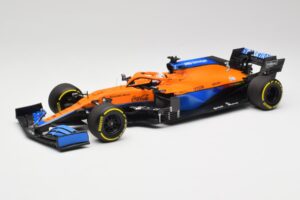 McLaren MCL35M #3 D. Ricciardo Bahrain GP 2021 Minichamps 1:18 530211803 Métal Moulé
