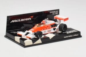 McLaren Ford M26 B. Giacomelli British GP 1978 Minichamps 1:43 530784333 Métal Moulé — image 2 sur 5
