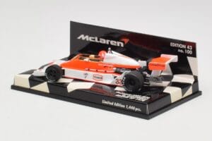 McLaren Ford M26 B. Giacomelli British GP 1978 Minichamps 1:43 530784333 Métal Moulé — image 3 sur 5