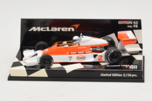 McLaren M26 Ford J. Mass F1 1977 Minichamps 1:43 530774302 Métal Moulé