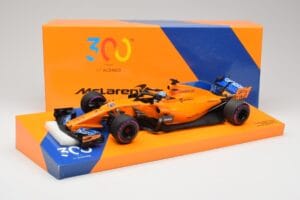 McLaren MCL33 #14 F. Alonso Canadian Grand Prix 300th Start 2018 Minichamps 1:18 533184014 Métal Moulé — image 6 sur 6