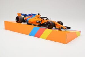 McLaren MCL33 Renault #14 F. Alonso Abu Dhabi GP 2018 Minichamps 1:18 533183914 Résine — image 4 sur 7