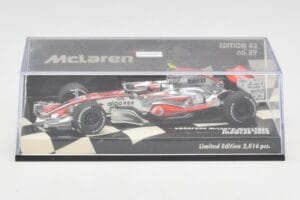 McLaren Mercedes MP4-23 #23 H. Kovalainen Showcar 2008 Minichamps 1:43 530084393 Métal Moulé — image 5 sur 5
