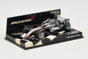 McLaren MP4-20 Mercedes A. Wurz F1 2005 Minichamps 1:43 530054355 Métal Moulé — image 2 sur 5