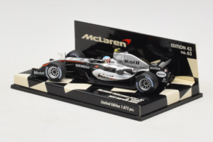 McLaren MP4-20 Mercedes A. Wurz F1 2005 Minichamps 1:43 530054355 Métal Moulé — image 3 sur 5