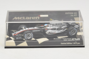 McLaren MP4-20 Mercedes A. Wurz F1 2005 Minichamps 1:43 530054355 Métal Moulé — image 4 sur 5