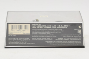 McLaren MP4-20 Mercedes A. Wurz F1 2005 Minichamps 1:43 530054355 Métal Moulé — image 5 sur 5