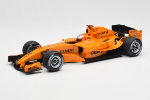 McLaren Mercedes MP4-20 G. Paffett F1 Test Car 2006 Minichamps 1:18 B66962342 Métal Moulé