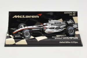 McLaren MP4-20 Mercedes #10 J.P. Montoya British GP Winner F1 2005 Minichamps 1:43 530054320 Métal Moulé